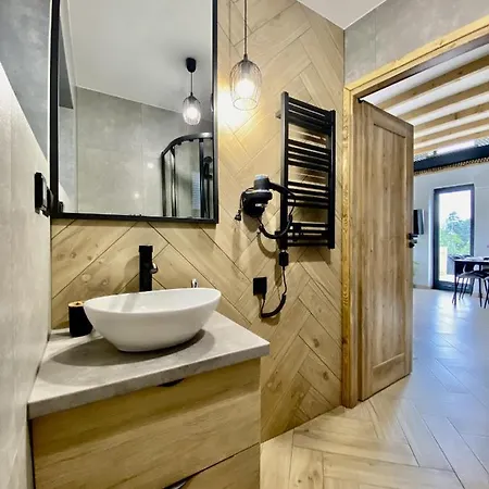 Domki Blizej Natury Z Jacuzzi Rabka-Zdrój Exterior foto