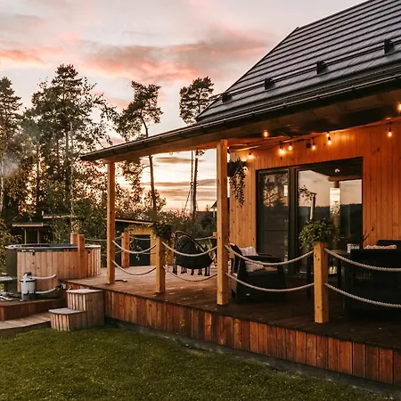 Domki Blizej Natury Z Jacuzzi Rabka-Zdrój Exterior foto