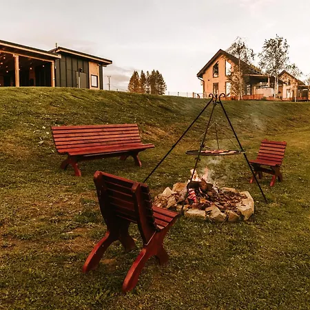 Domki Blizej Natury Z Jacuzzi Rabka-Zdrój Exterior foto