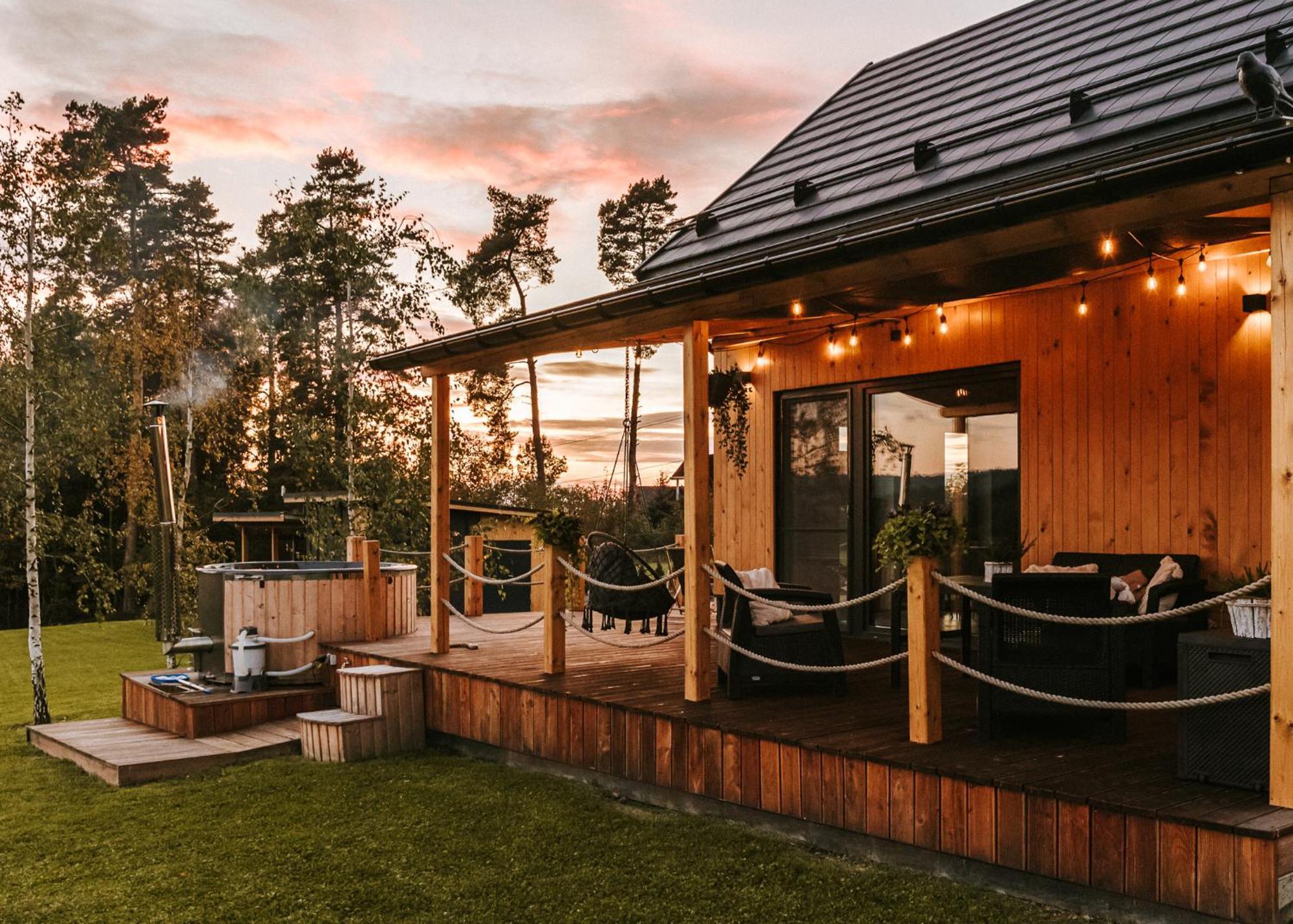 Blizej Natury Z Jacuzzi Chalet